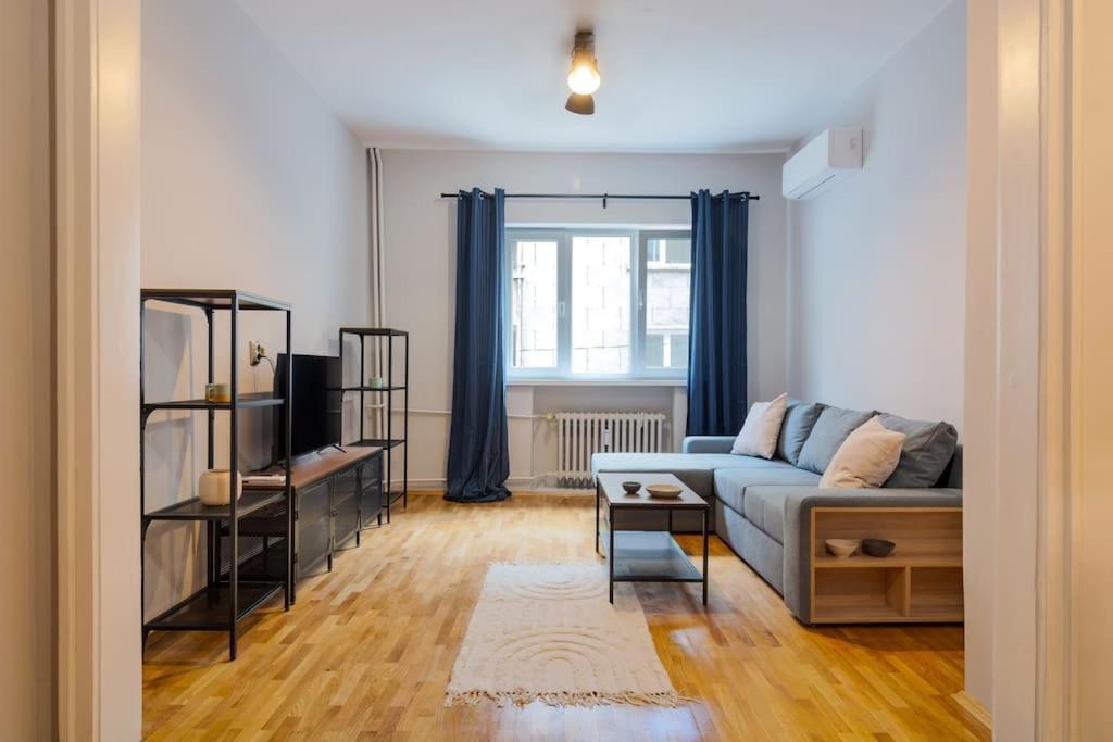 Modern Design 1 Bdrm, 4 Guests, Top Cente, Near Parliament, Self Check-In Sofia Exteriör bild